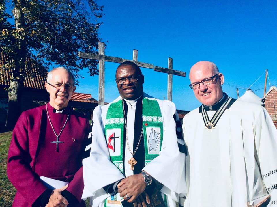 cliff with archbishop